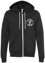 Load image into Gallery viewer, Kookerskull Zip Hoodie (Vintage Black)