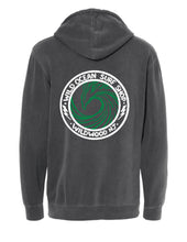 Load image into Gallery viewer, Wave Pigment Dye Hoodie (Pigment Black)