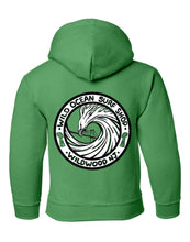 Load image into Gallery viewer, Youth Eagles Wave Hoodie (Kelly)
