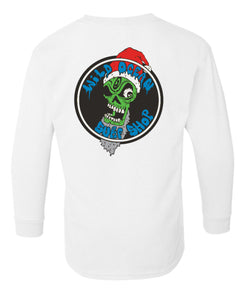 Youth Xmas Skull LS Tee