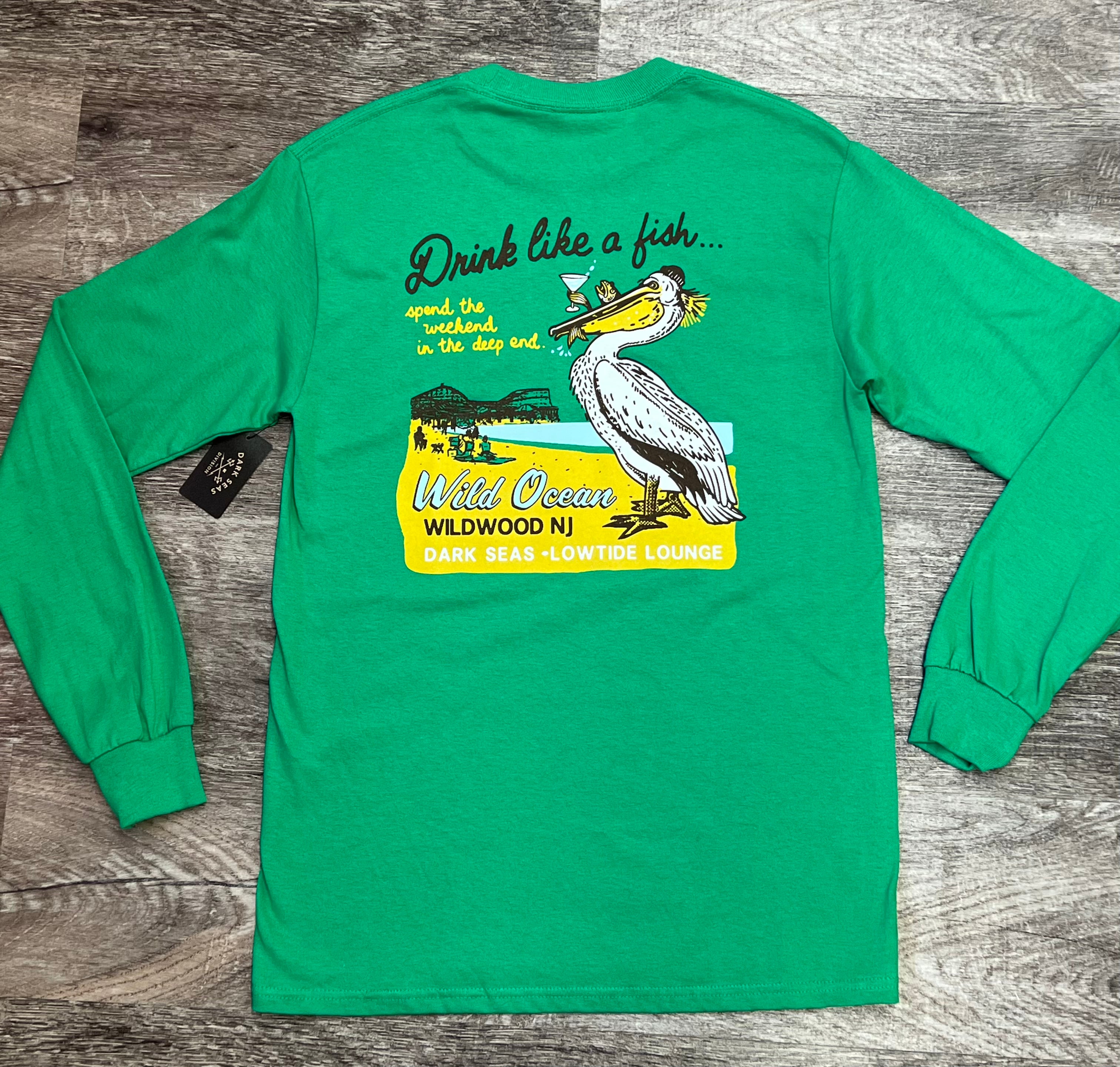 トップス WIND AND SEA SEA L/S Tee \"Green Ivory\" お値下げ！WIND AND SEA SEA (P-Dye) L/S TeeロンT - メルカリ