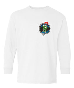 Youth Xmas Skull LS Tee