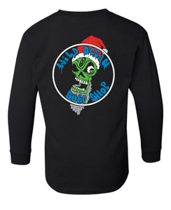 Youth Xmas Skull LS Tee