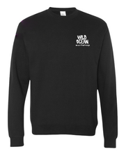 Load image into Gallery viewer, Vert Crew Neck Sweatshirt (Black)
