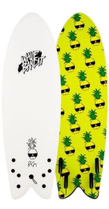 5'8" Ben Gravy Retro Fish (Quad)