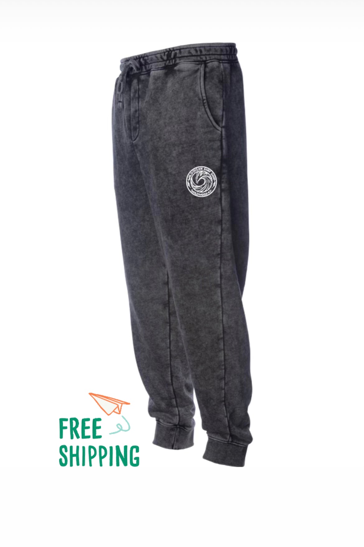 Mineral Wash Fleece Sweat Pant Joggers for Men – Global Blank